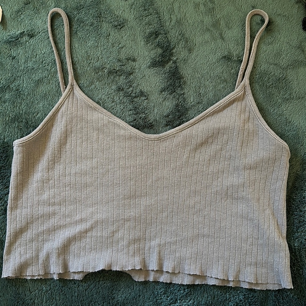 Grey soft pacsun tank
